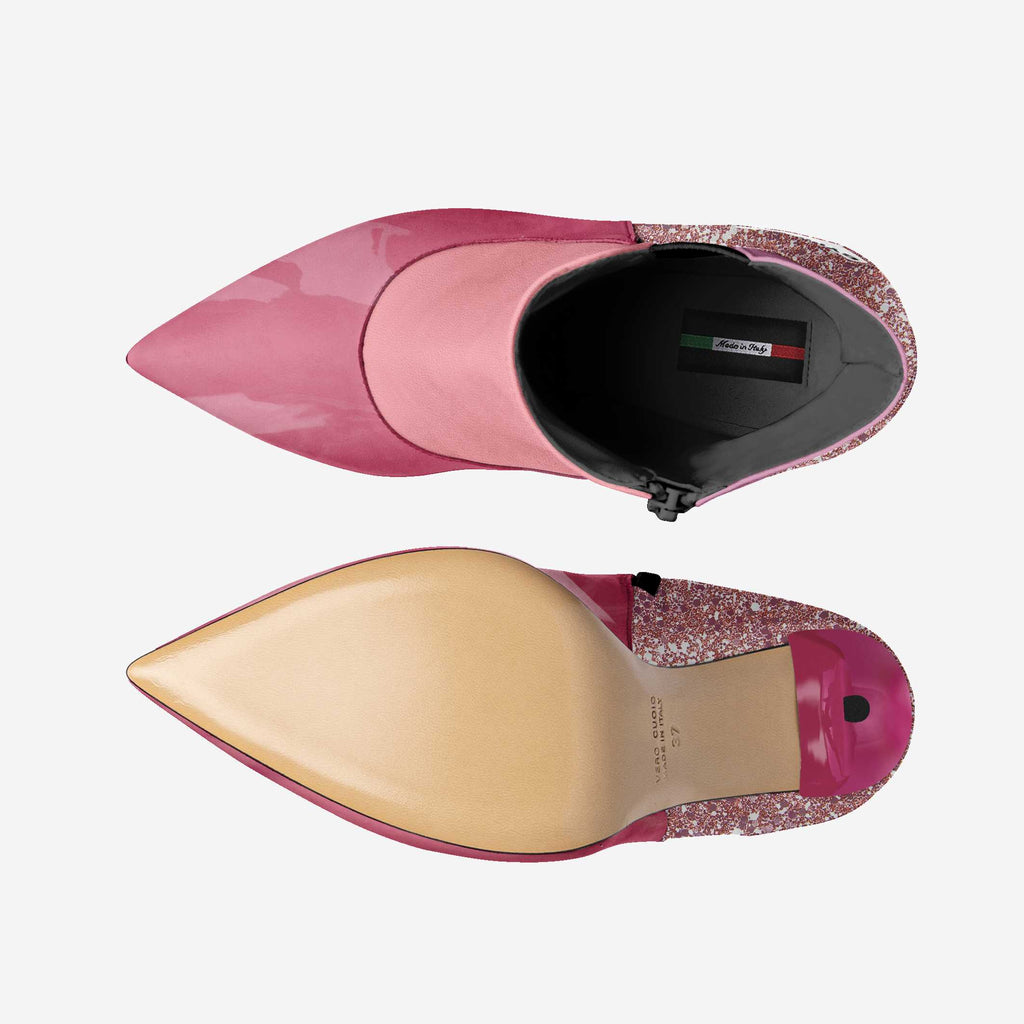 BYMANYC ® New York, Chaussures à talon vegan femme BYMANYC ® New York Tribeca Blush Twist