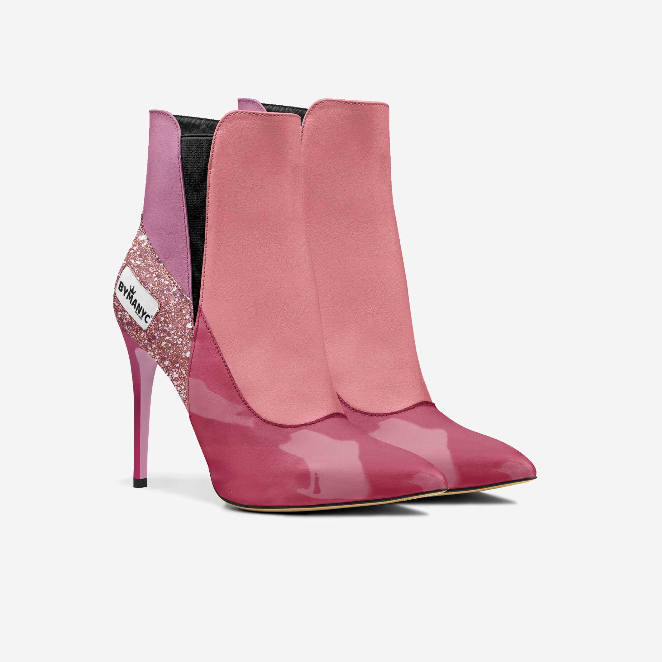 BYMANYC ® New York, Vegan Heeled Shoe Women BYMANYC ® New York Tribeca Blush Twist