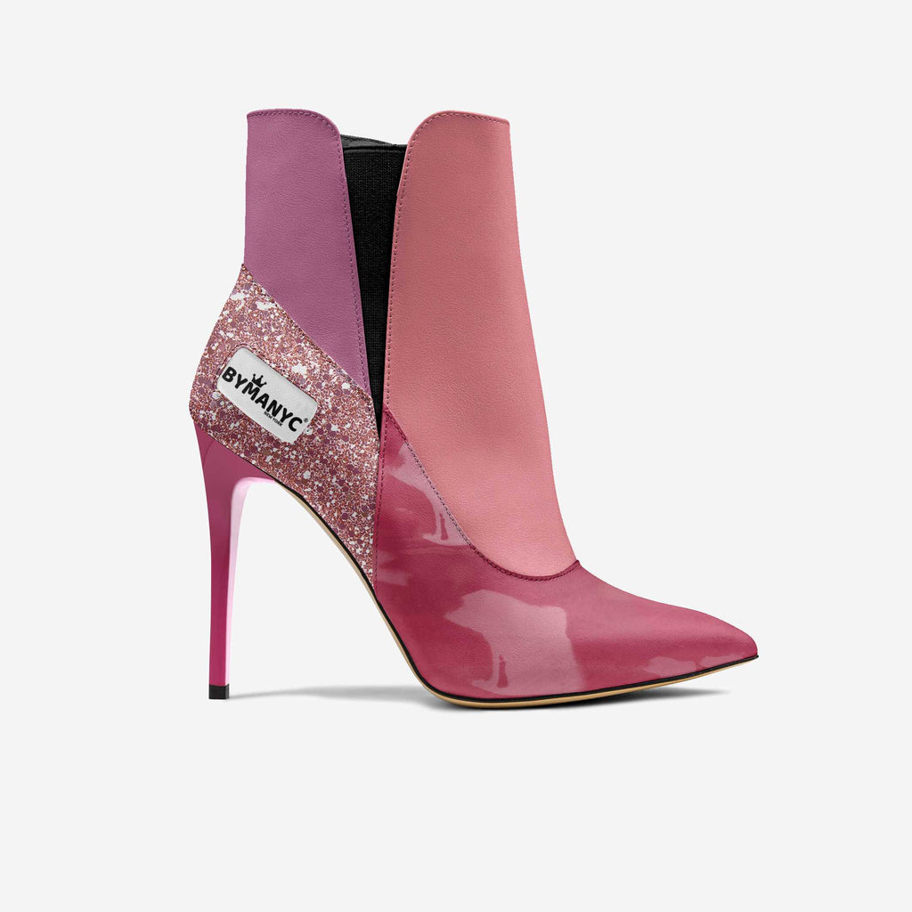 BYMANYC ® New York, Chaussures à talon vegan femme BYMANYC ® New York Tribeca Blush Twist