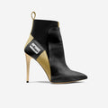 BYMANYC ® New York, Chaussures à talons végétaliennes pour femme BYMANYC ® New York Tribeca Gold Flame